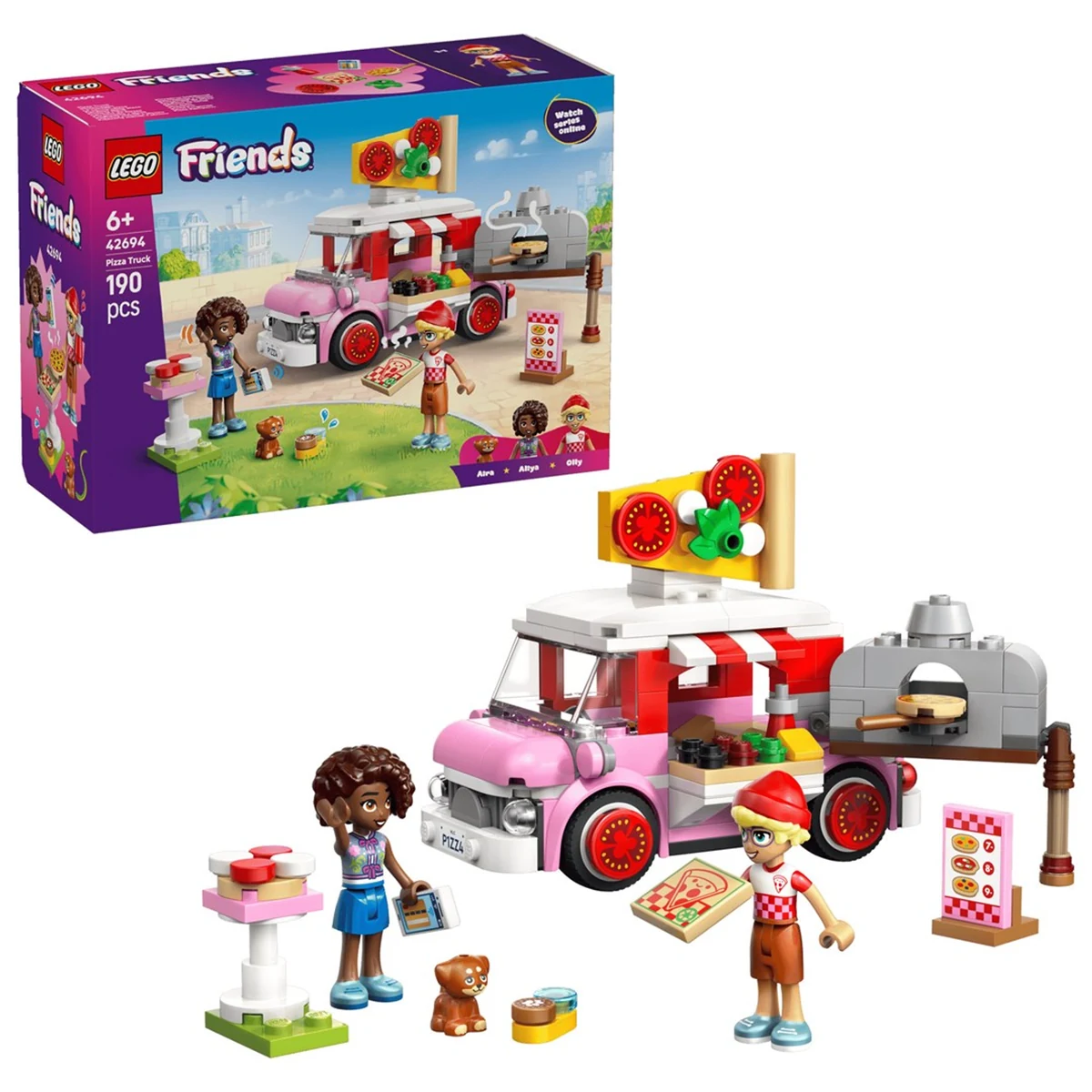 LEGO Friends 42694 - Furgonetka z pizzą