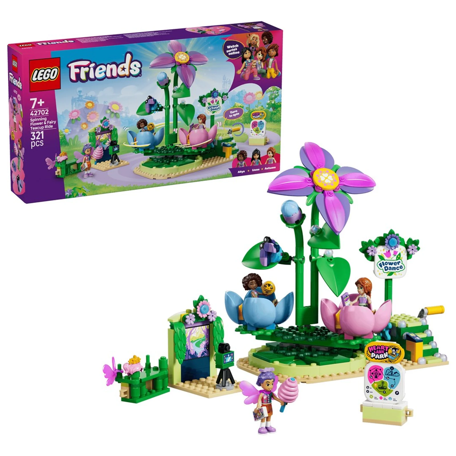 LEGO Friends 42702 - Wróżkowa karuzela z kwiatami — zdjęcie 1 z 8