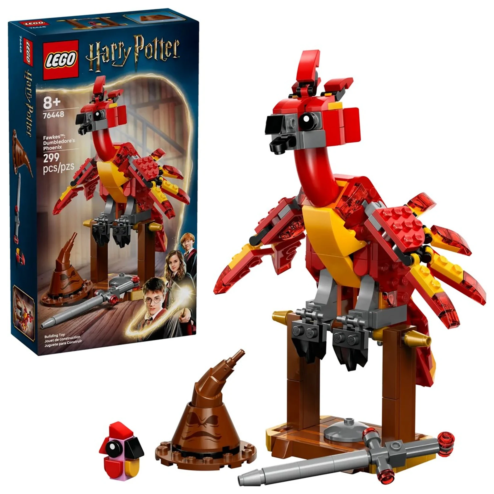 LEGO Harry Potter 76448 - Fawkes: Feniks Dumbledore'a — zdjęcie 1 z 8