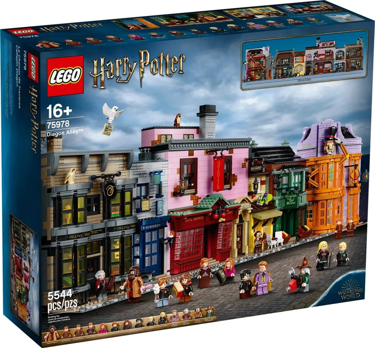 LEGO Harry Potter - Ulica Pokątna 499 Elementów