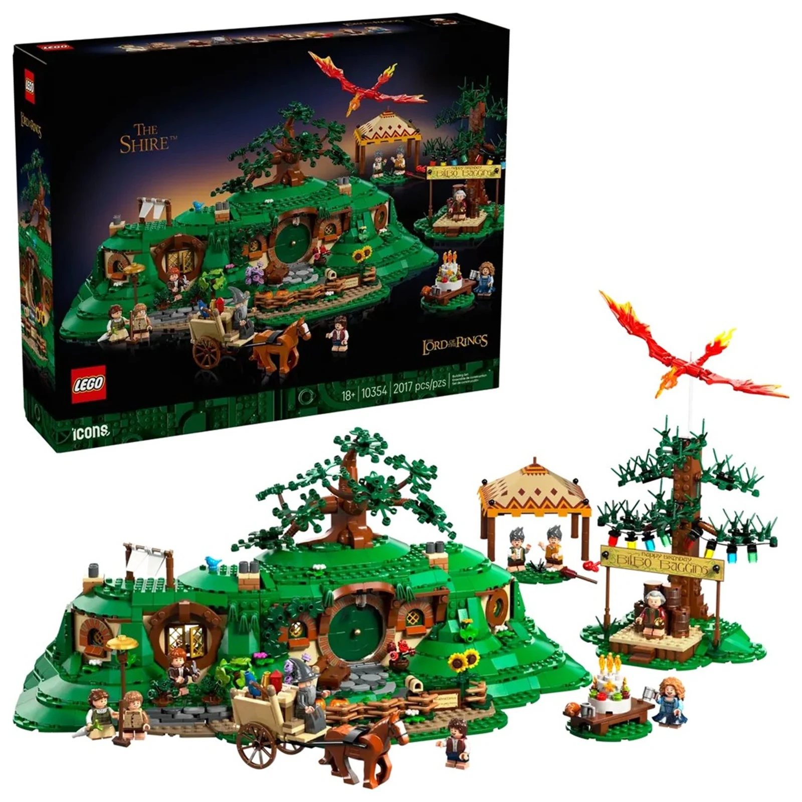 LEGO Icons 10354 Władca Pierścieni: Shire — zdjęcie 1 z 8