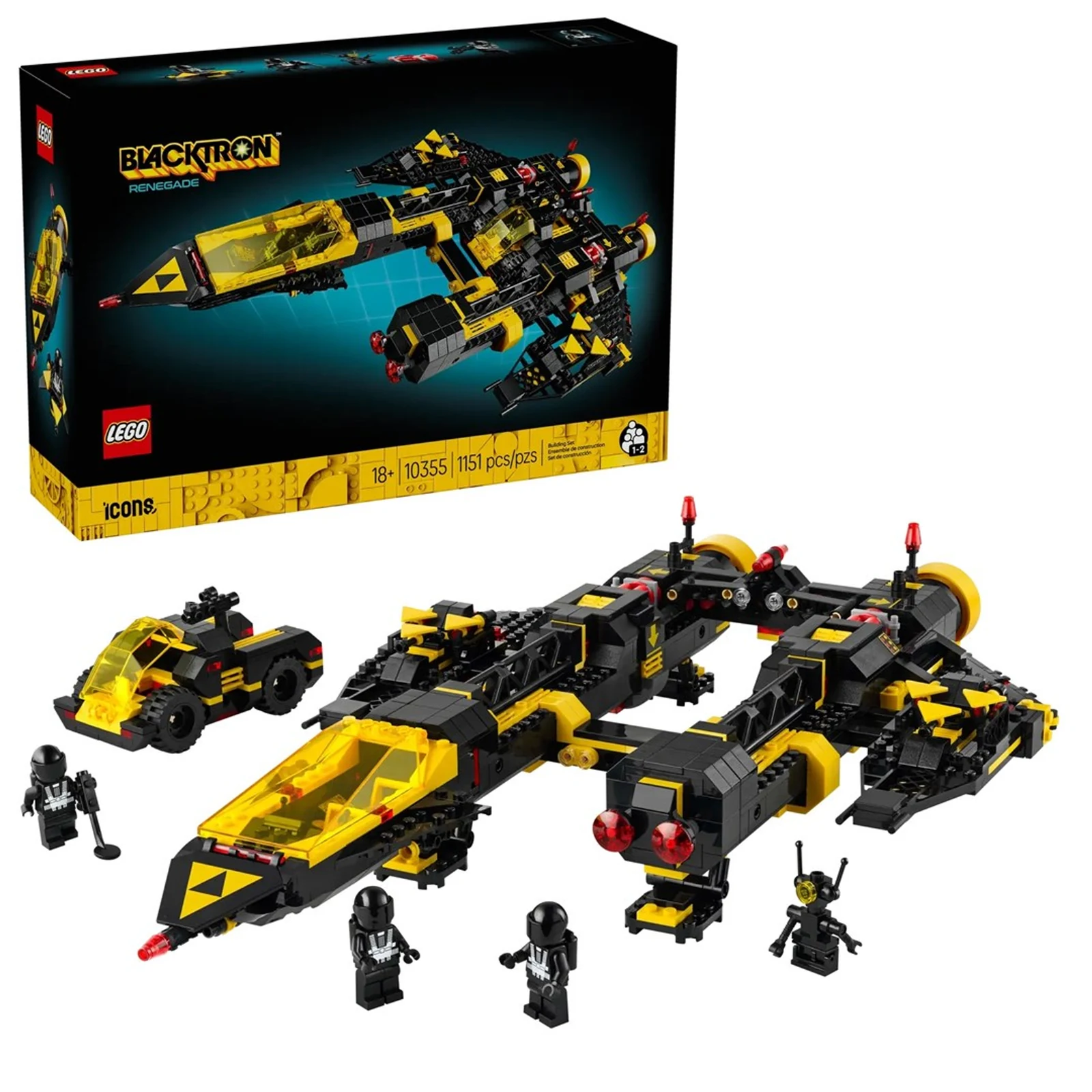 LEGO ICONS 10355 Blacktron Renegade — zdjęcie 1 z 8