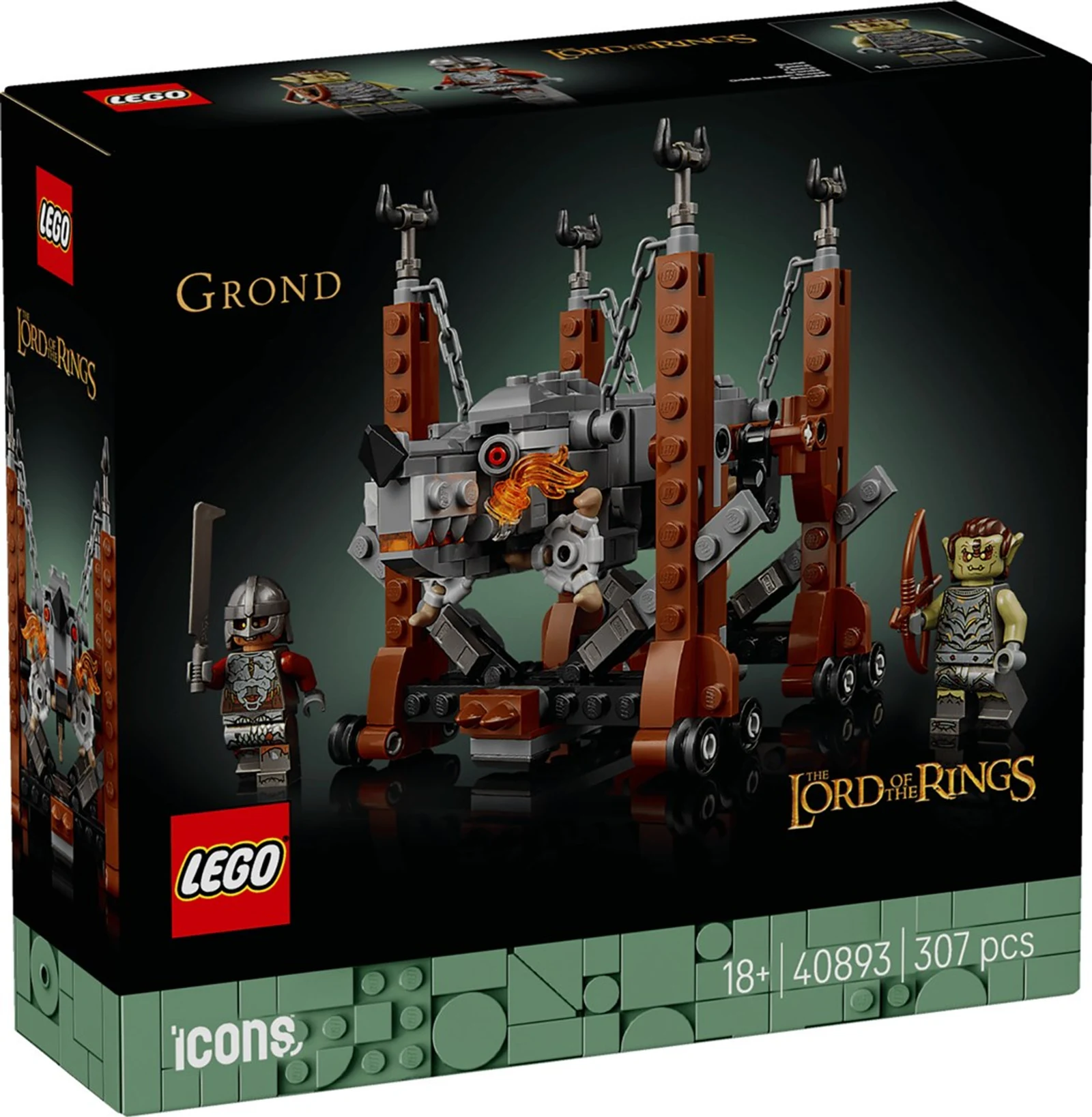 LEGO Icons 40893 - Władca Pierścieni: Grond — zdjęcie 1 z 7