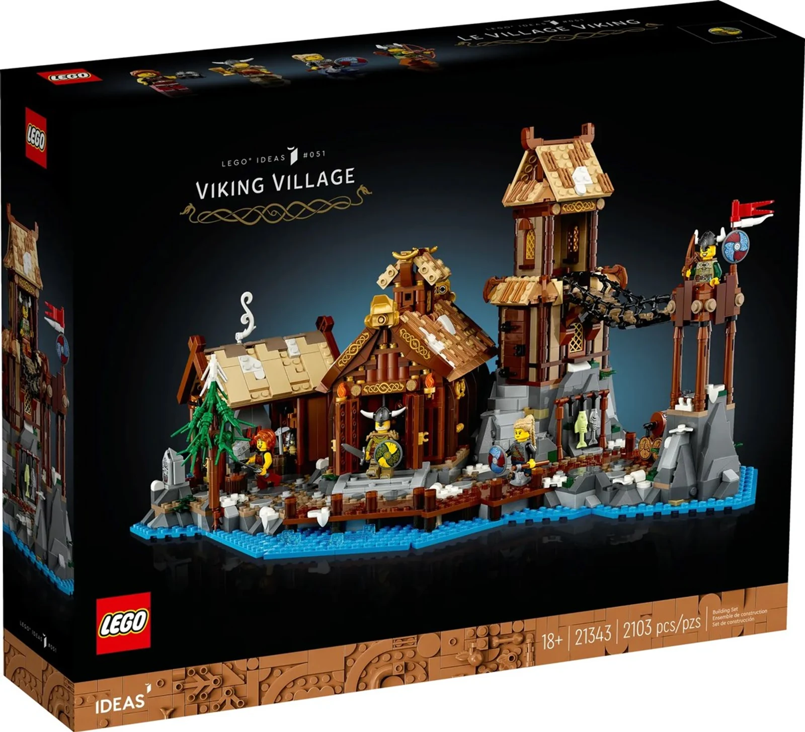 LEGO Ideas 21343 - Wioska Wikingów — zdjęcie 1 z 8