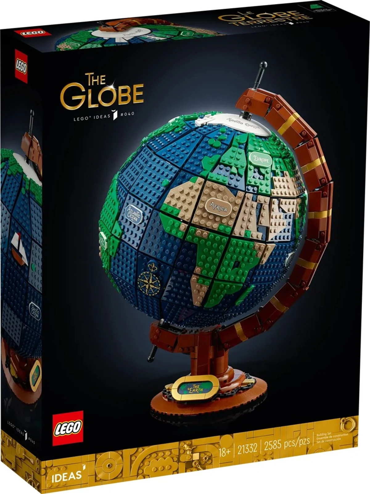 LEGO Ideas - Globus, 2585 Elementów