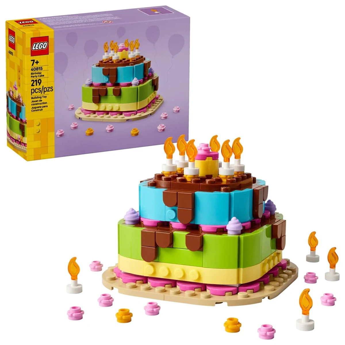 LEGO Inne 40815 - Tort na przyjęcie urodzinowe