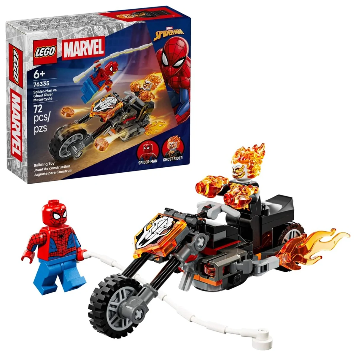 LEGO Marvel 76335 - Spider-Man kontra Ghost Rider
