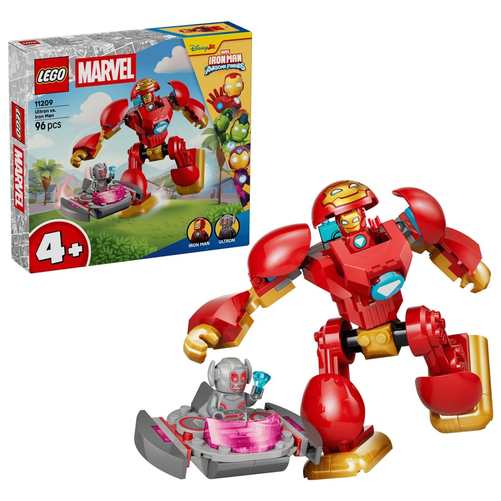 LEGO Marvel Super Heroes 11209 - Zestaw Ultron kontra Iron Man — zdjęcie 1 z 8