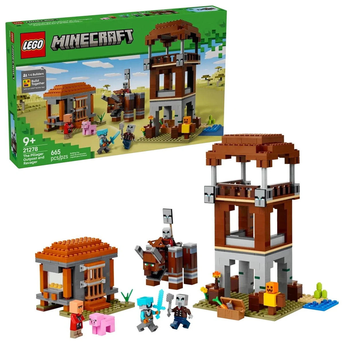 LEGO Minecraft 21278 - Kryjówka rozbójników