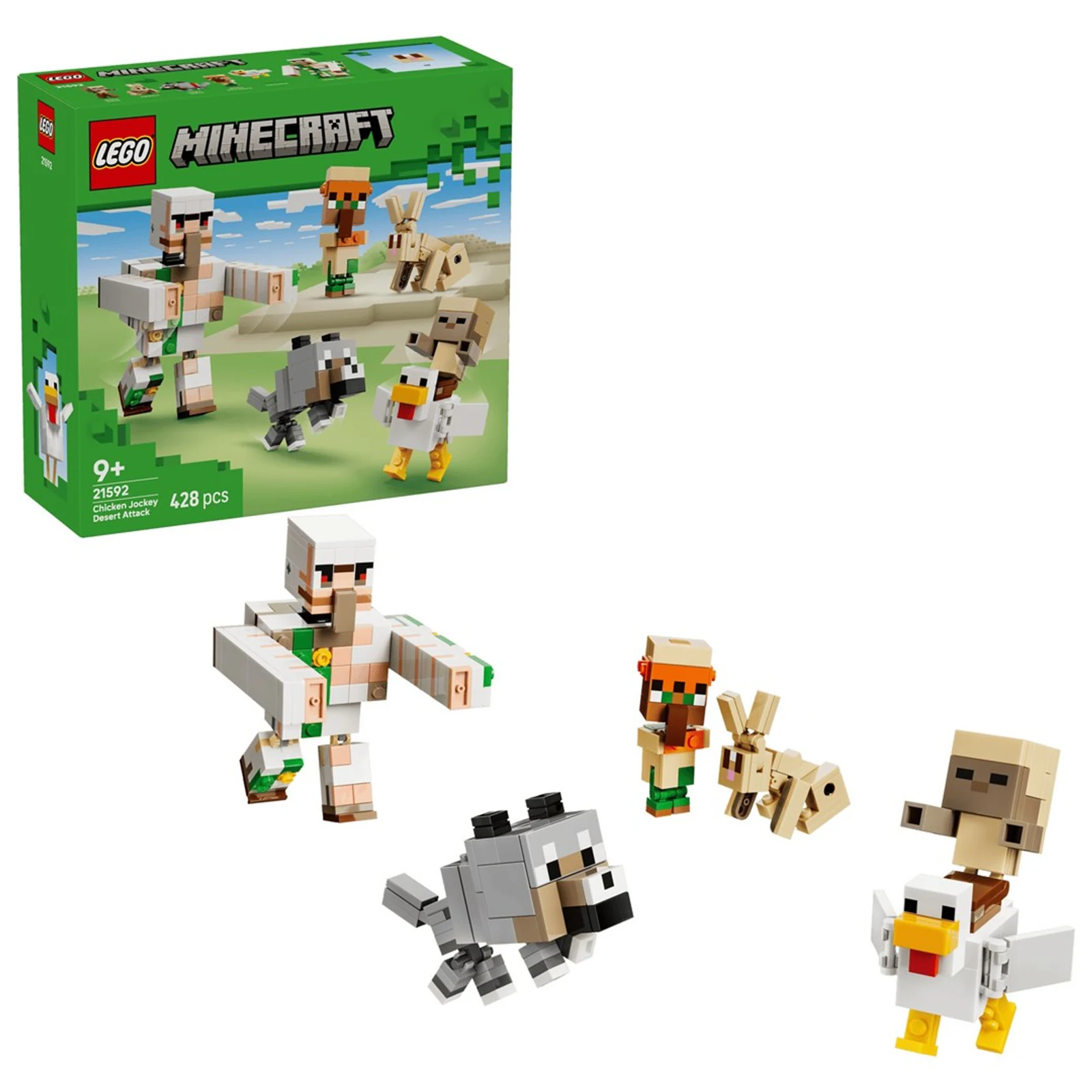 LEGO Minecraft 21592 - Atak kurzego jeźdźca na pustyni — zdjęcie 1 z 8