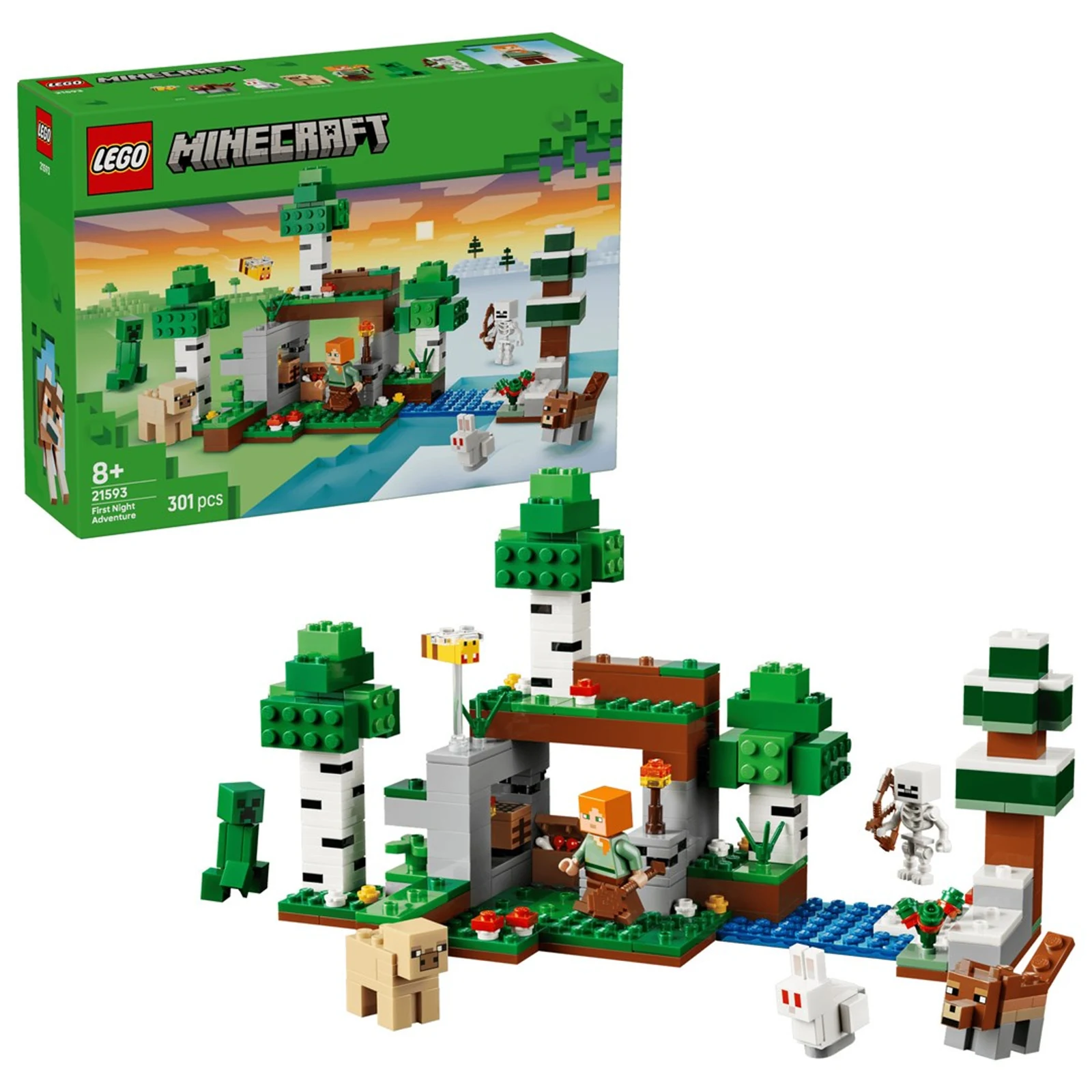 LEGO Minecraft 21593 - Przetrwanie pierwszej nocy — zdjęcie 1 z 8