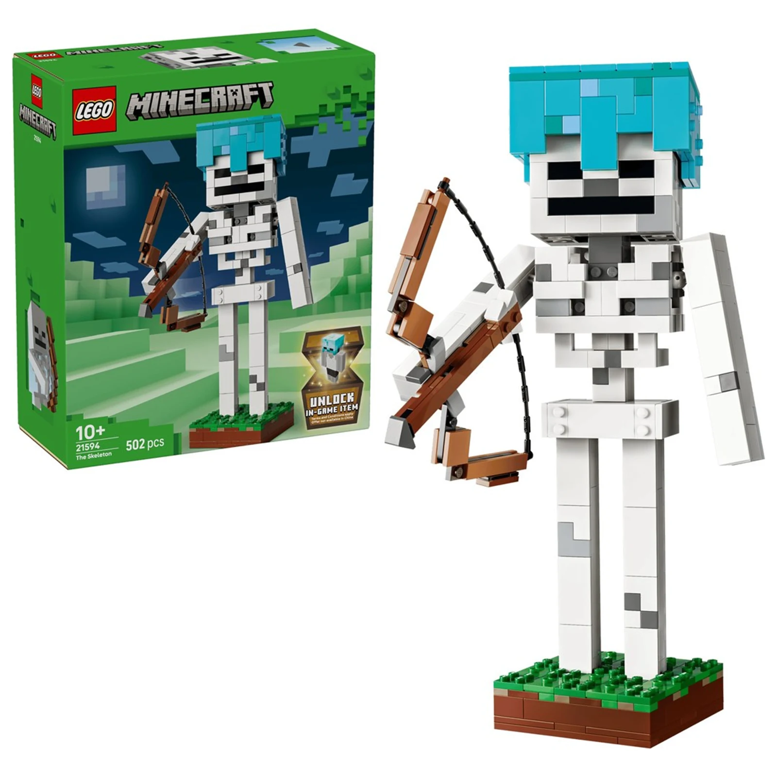 LEGO Minecraft 21594 - Zestaw Szkielet — zdjęcie 1 z 8