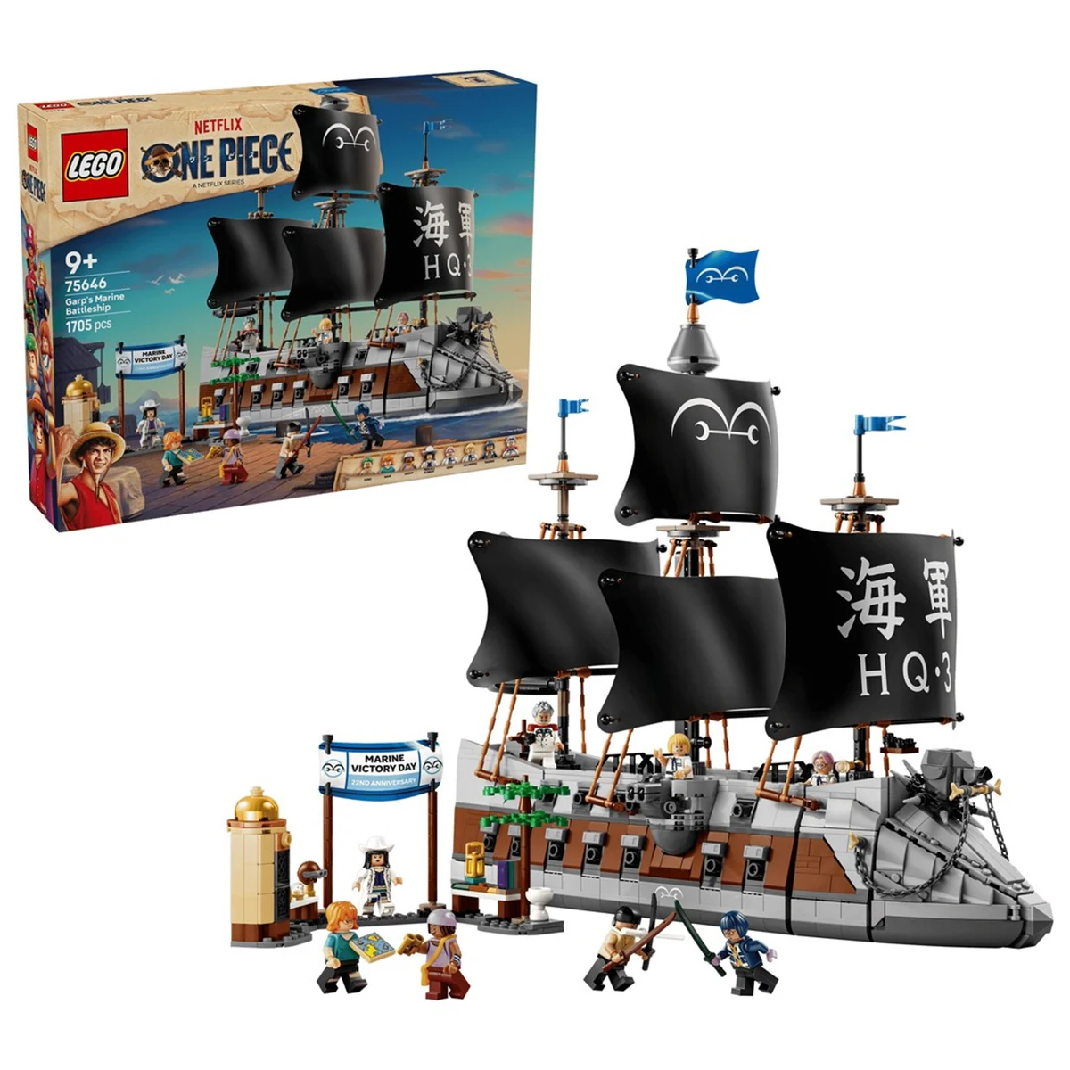 LEGO One Piece 75646 - Okręt Garpa