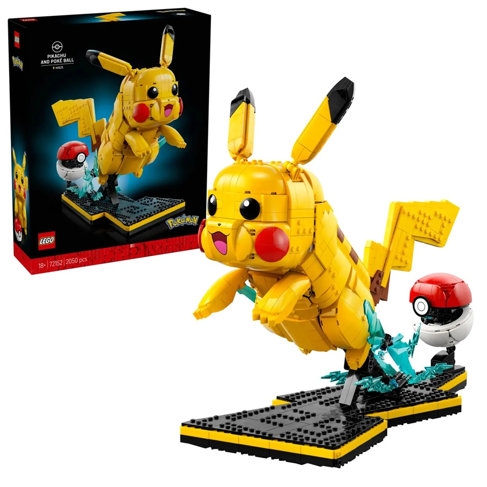 LEGO Pokemon 72152 - Pikachu i Pokeball — zdjęcie 1 z 8