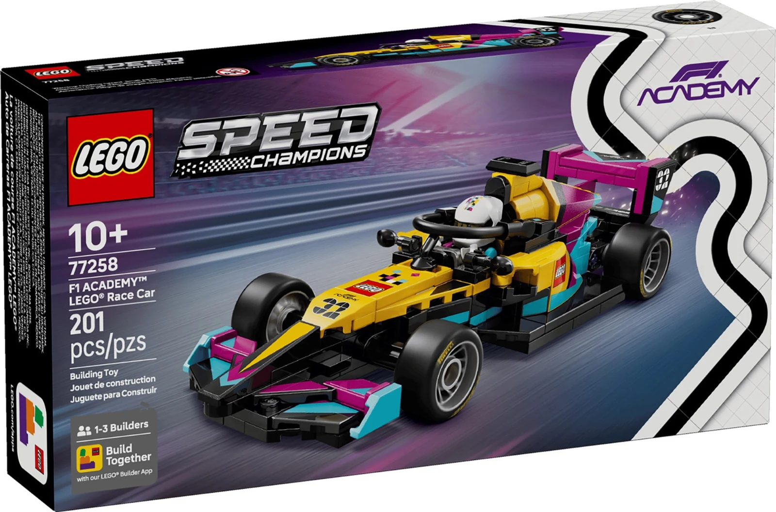 LEGO Speed Champions 77258 - Bolid F1 Academy — zdjęcie 1 z 8