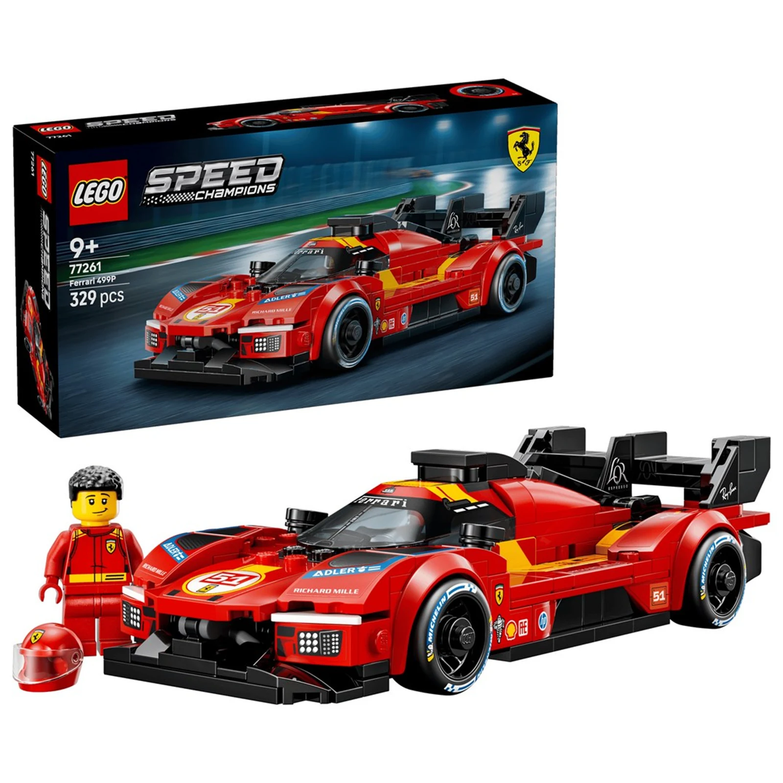 LEGO Speed Champions - Zestaw Ferrari 499P (77261) — zdjęcie 1 z 8