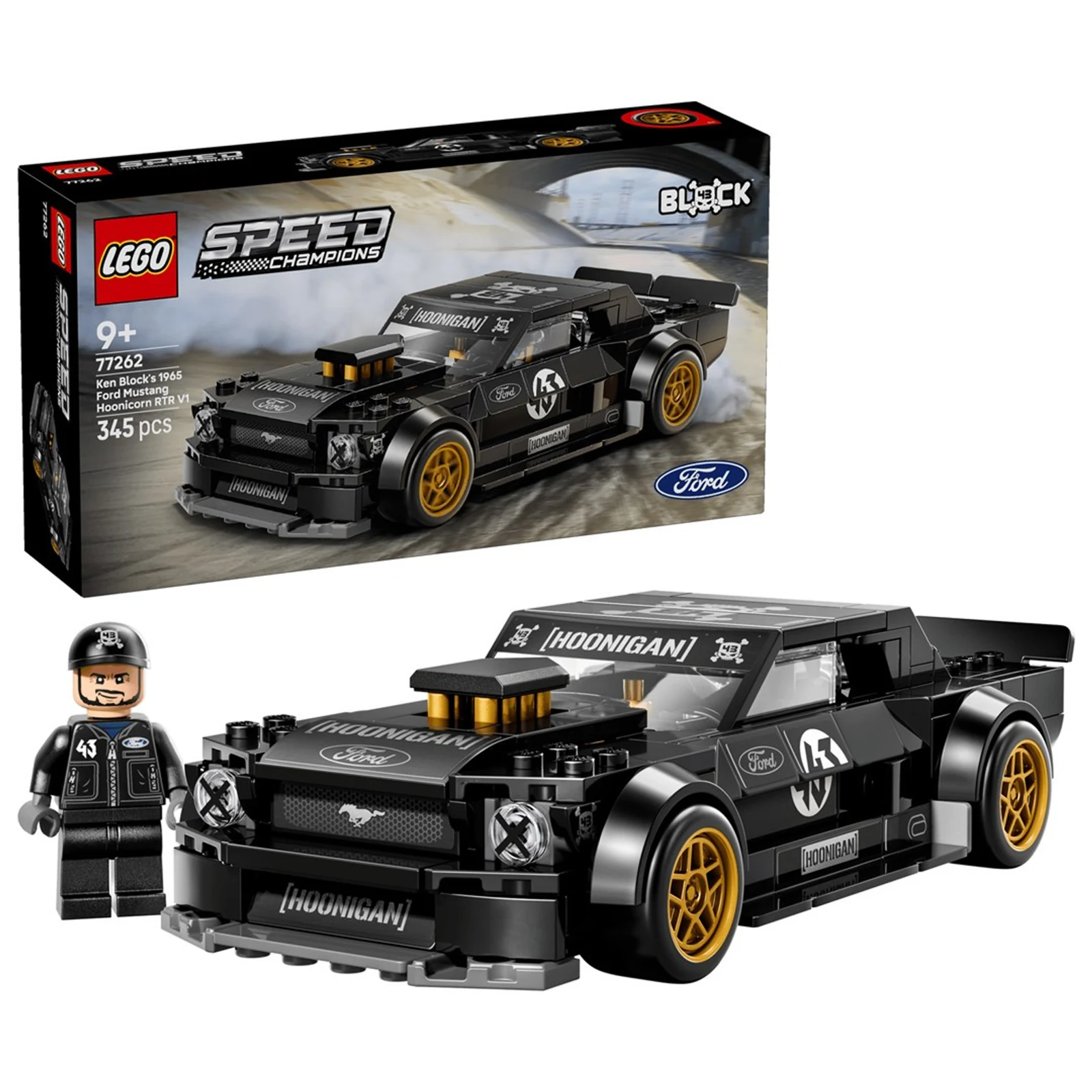 LEGO Speed Champions 77262 - Ford Mustang Hoonicorn V1 Kena Blocka — zdjęcie 1 z 8