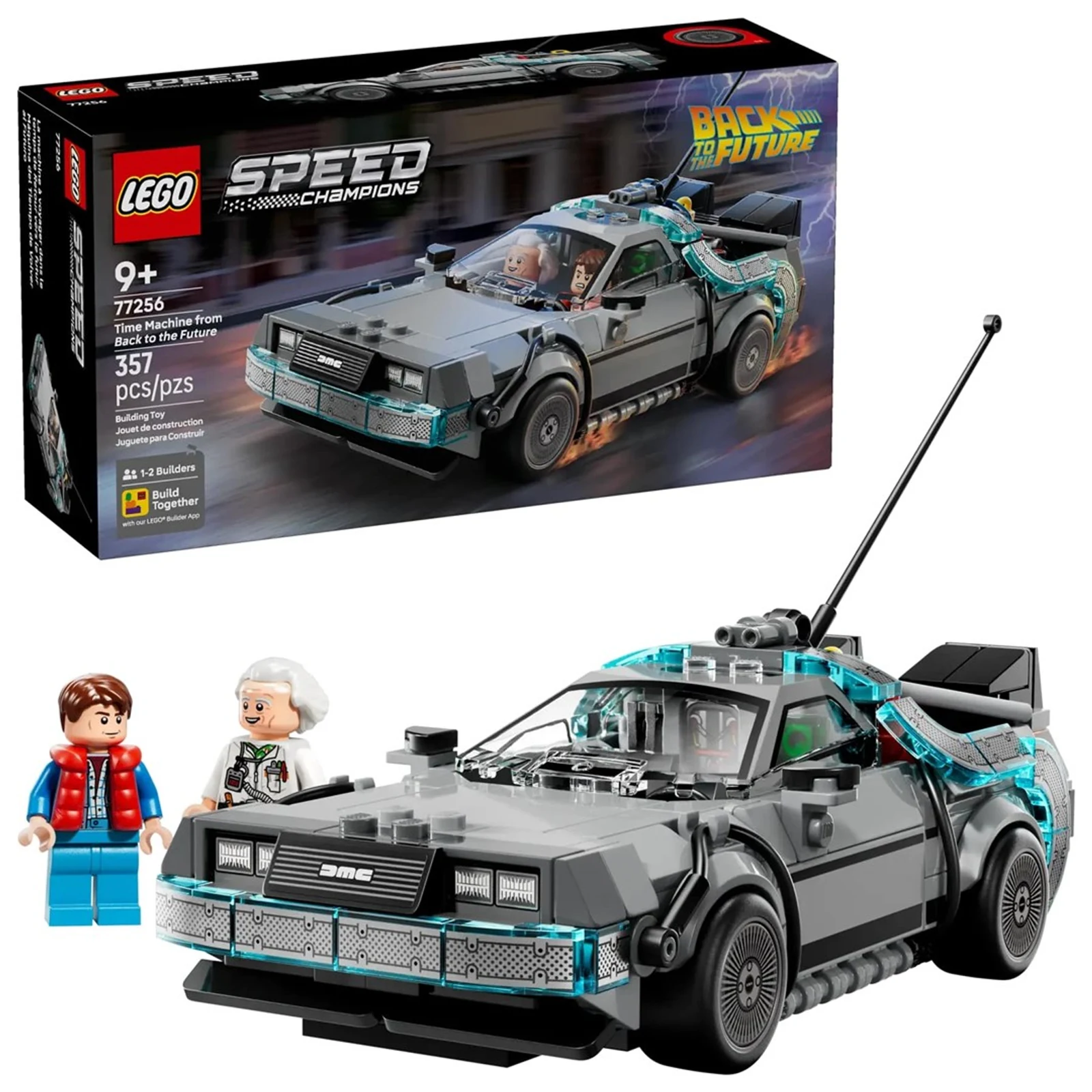 LEGO Speed Champions DMC DeLorean 77256 — zdjęcie 1 z 8