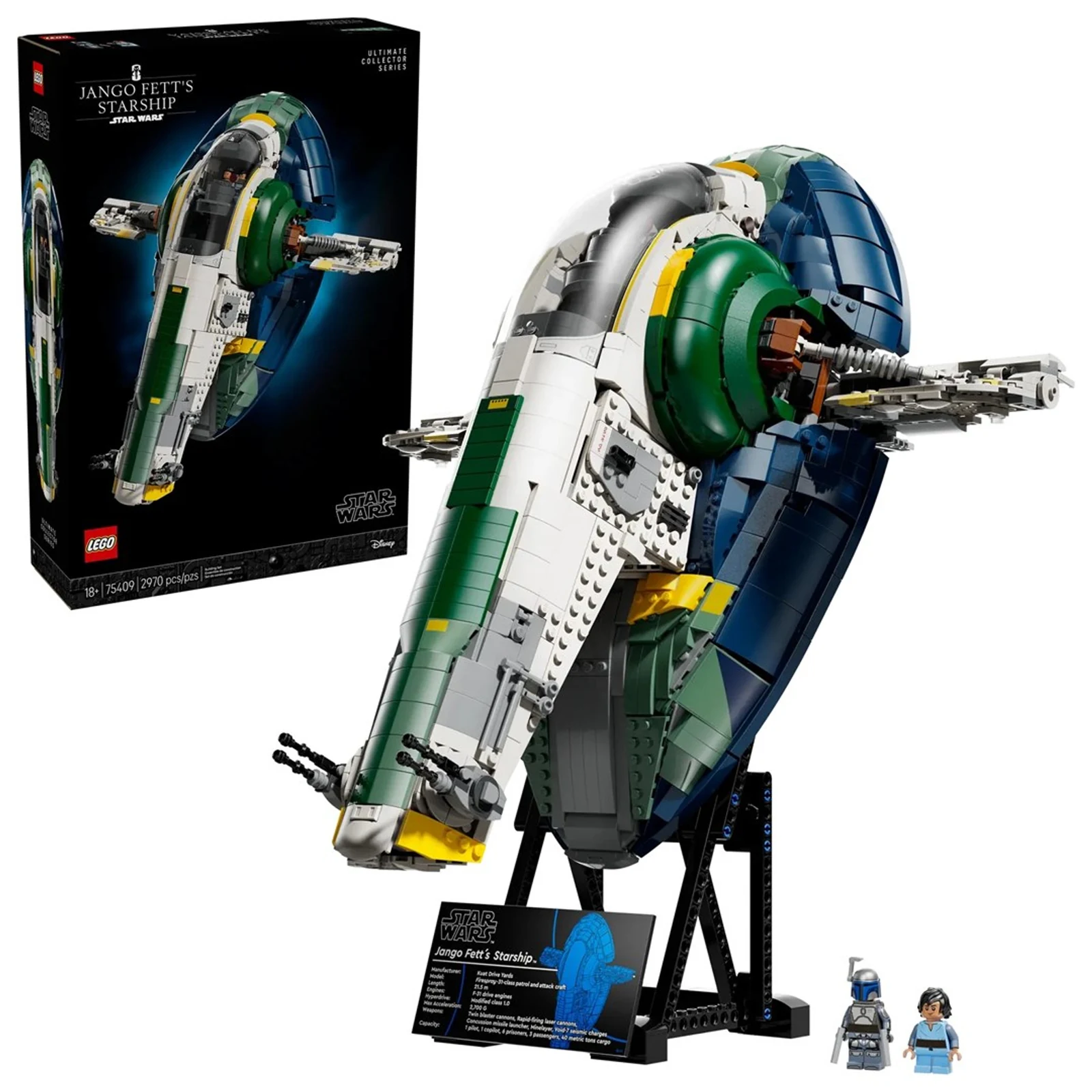 LEGO Star Wars 75409 - Patrolowiec typu Firespray Jango Fetta — zdjęcie 1 z 8