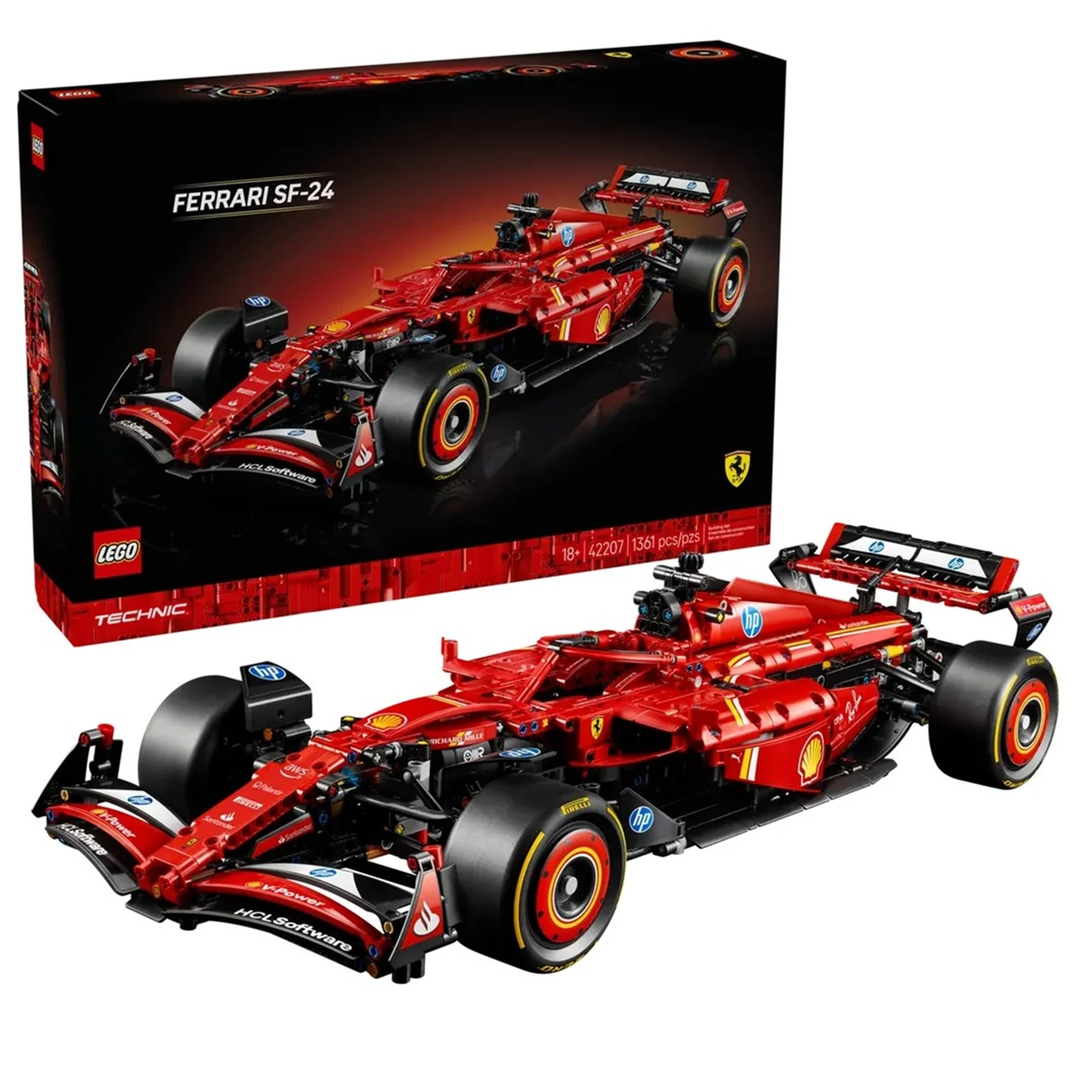 LEGO TECHNIC 42207 Bolid F1 Ferrari SF-24 — zdjęcie 1 z 8