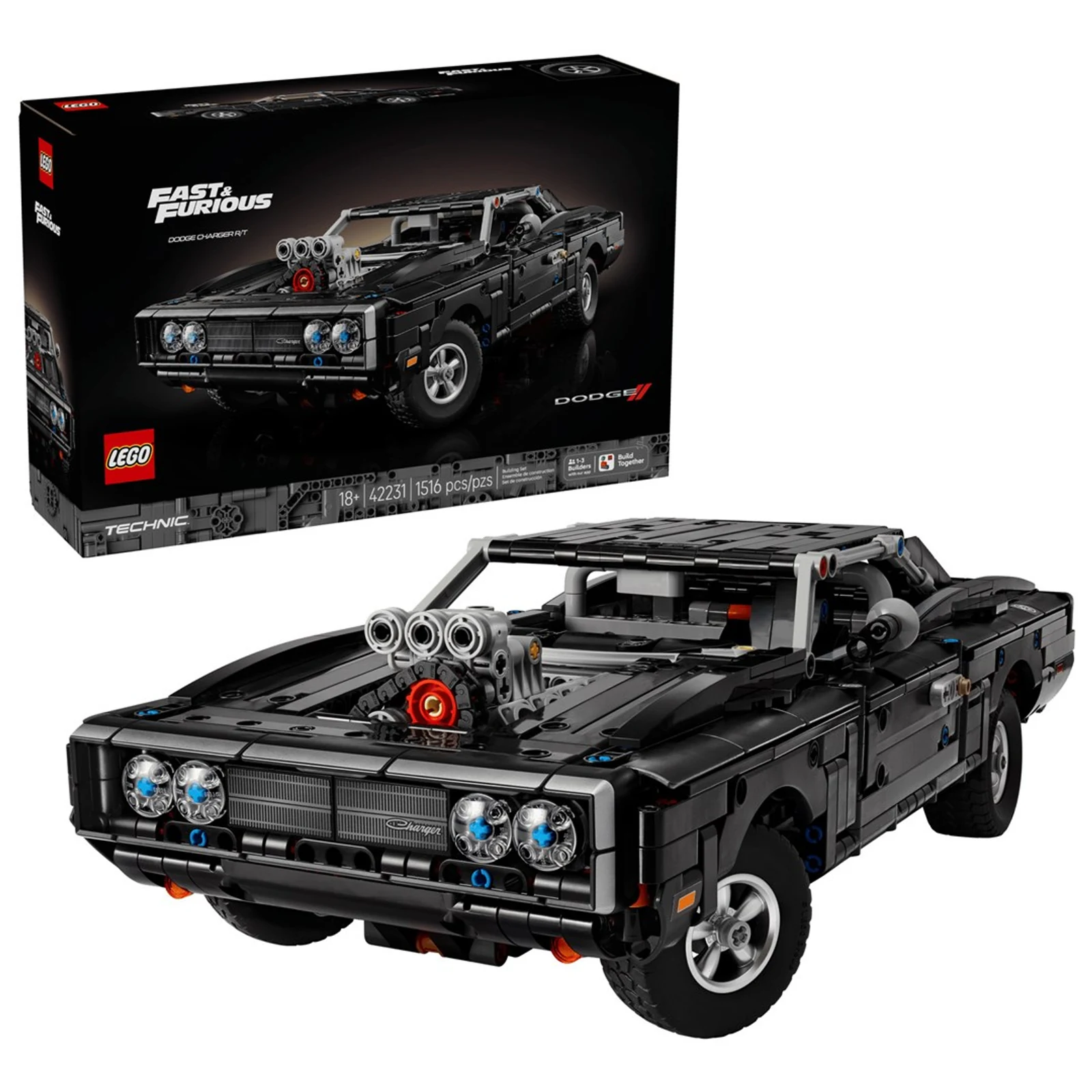 LEGO Technic 42231 - Samochód Fast and Furious Dodge Charger R/T — zdjęcie 1 z 8