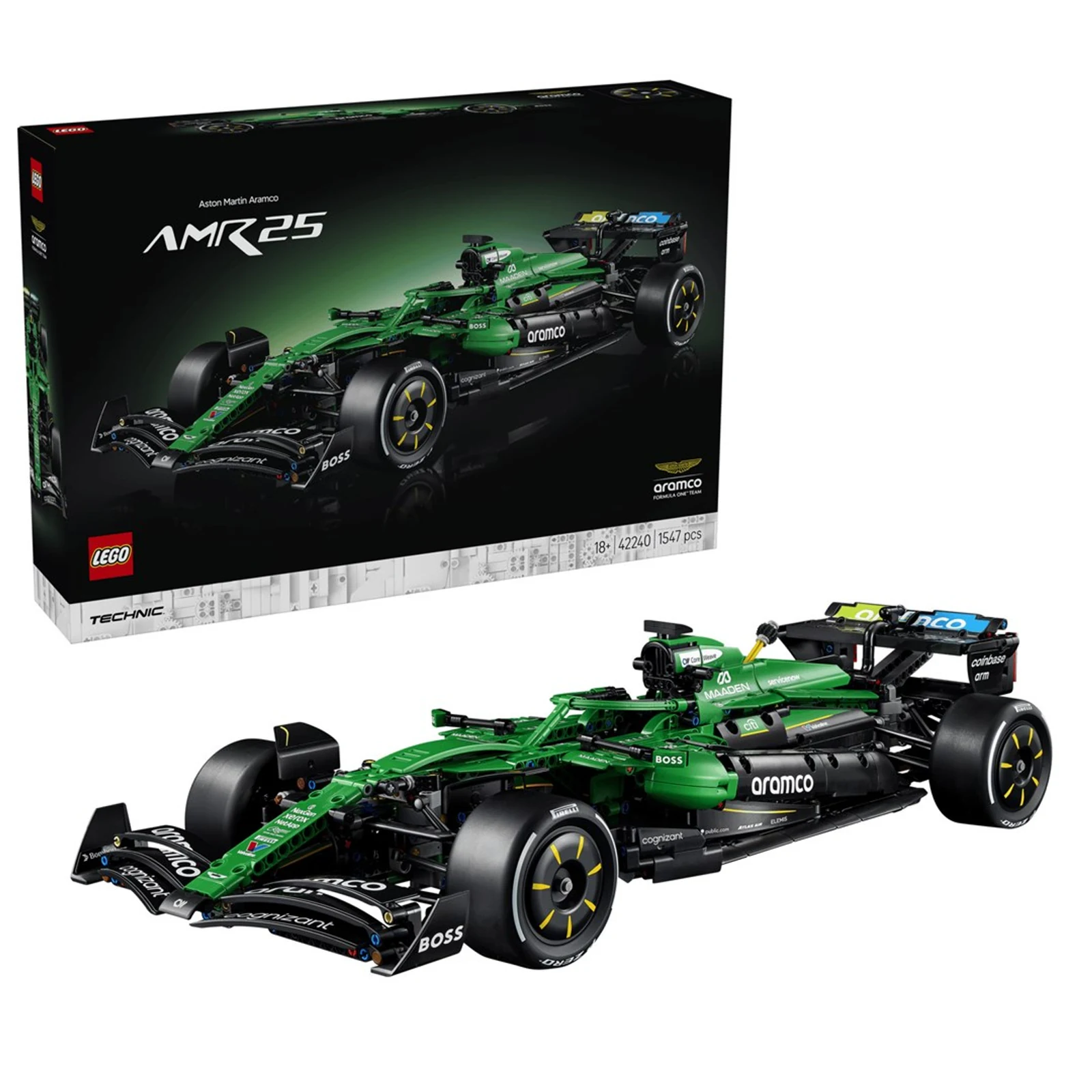 LEGO Technic 42240 - Bolid F1 Aston Martin Aramco AMR25 — zdjęcie 1 z 8