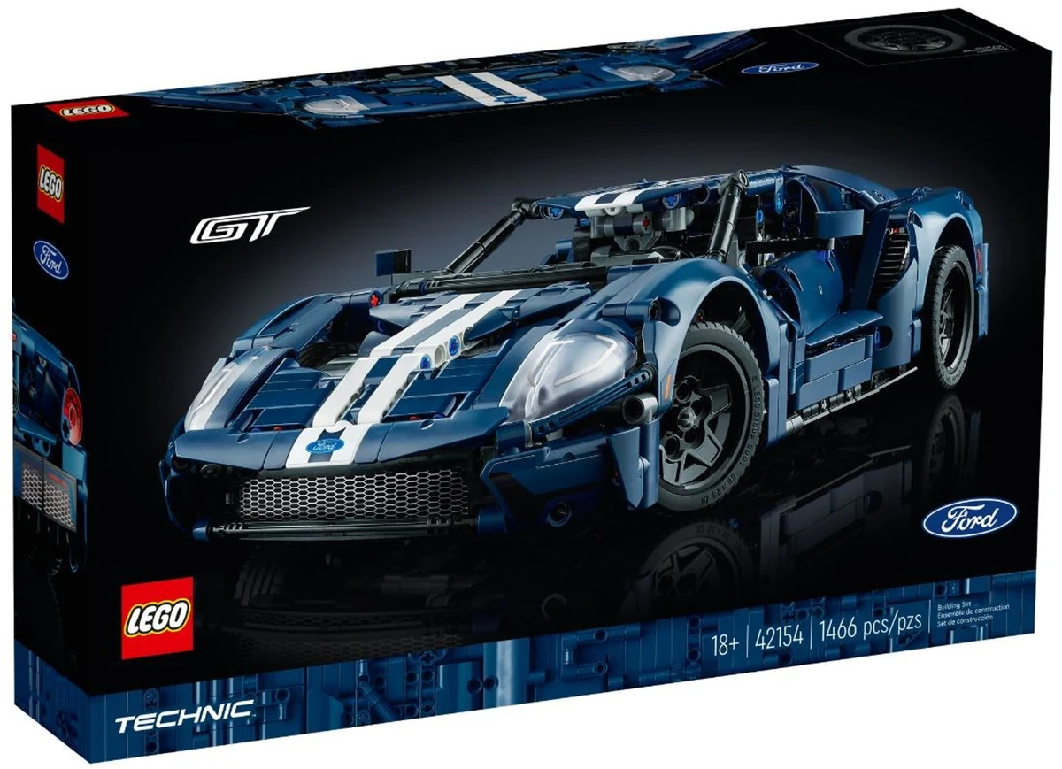 LEGO Technic Ford GT 2022, 1466 Elementów