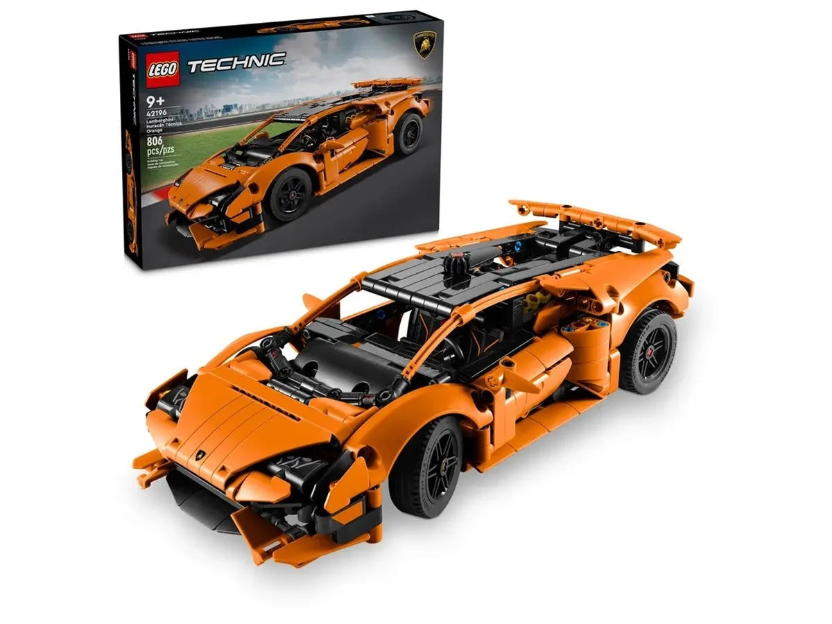 LEGO Technic - Pomarańczowe Lamborghini Huracán Tecnica 806 elem.