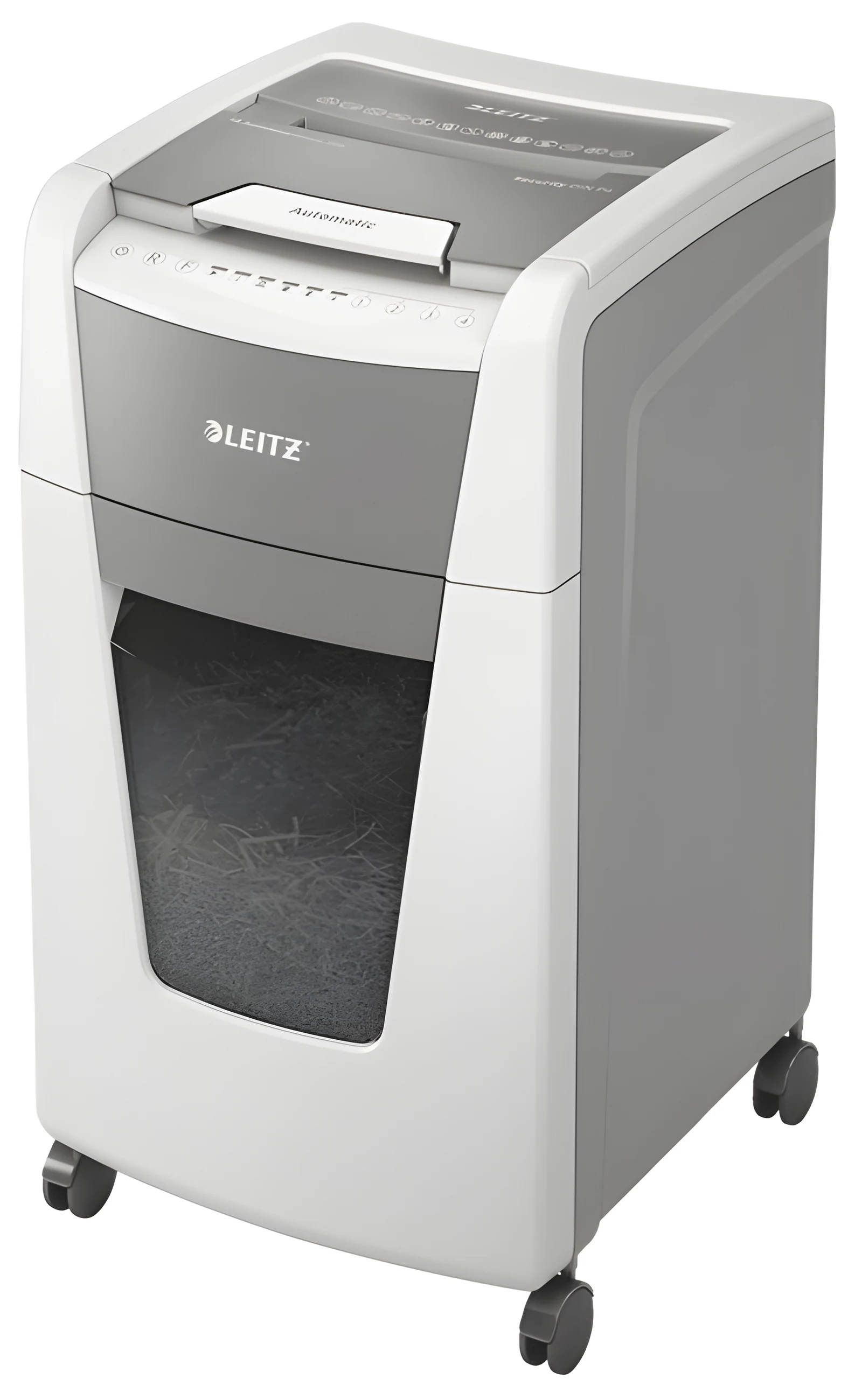 Leitz Niszczarka IQ AutoFeed 300, 300 kartek, 60 l kosz — zdjęcie 1 z 8