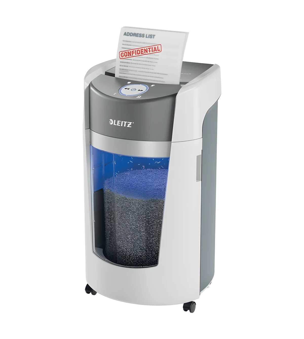 LEITZ Niszczarka IQ OptiMax Office 550, 35 L, P-5