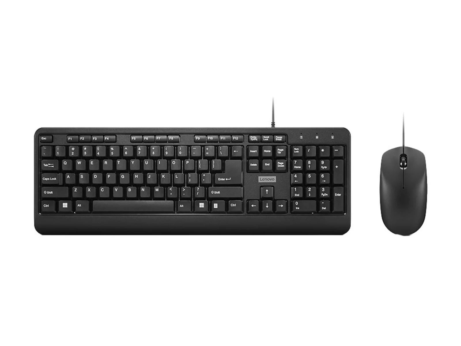 Zestaw klawiaturowo-myszkowy Lenovo 160 GX31L52655 — zdjęcie 1 z 5