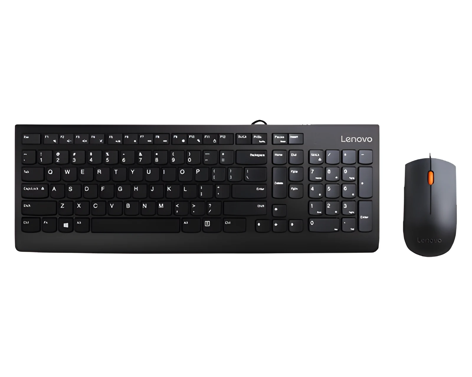 Zestaw klawiaturowo-myszkowy Lenovo 300 USB - US English — zdjęcie 1 z 3