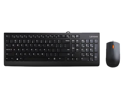 Zestaw klawiaturowo-myszkowy Lenovo 300 USB - US English