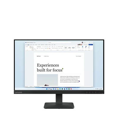 Monitor Lenovo L24-4e 23.8" FHD IPS 100Hz Czarny