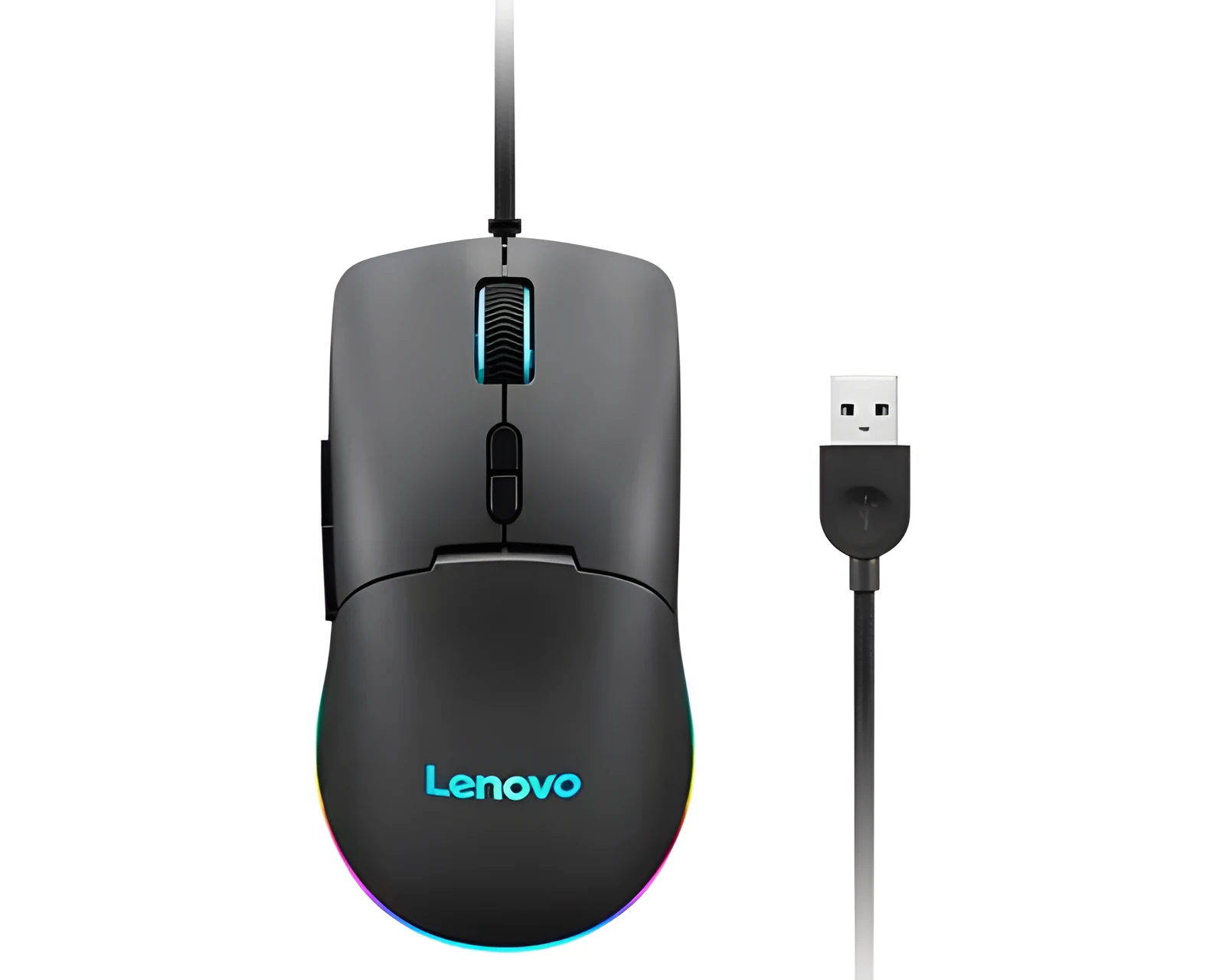 Mysz gamingowa Lenovo M210 RGB - Czarna — zdjęcie 1 z 4