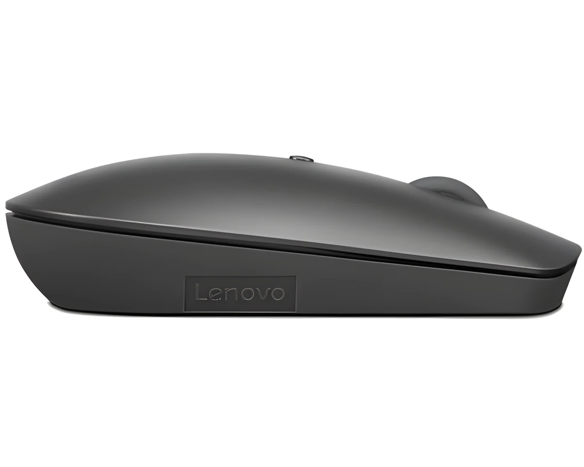 Lenovo ThinkBook Bluetooth Silent Mouse - Szary, Oburęczny