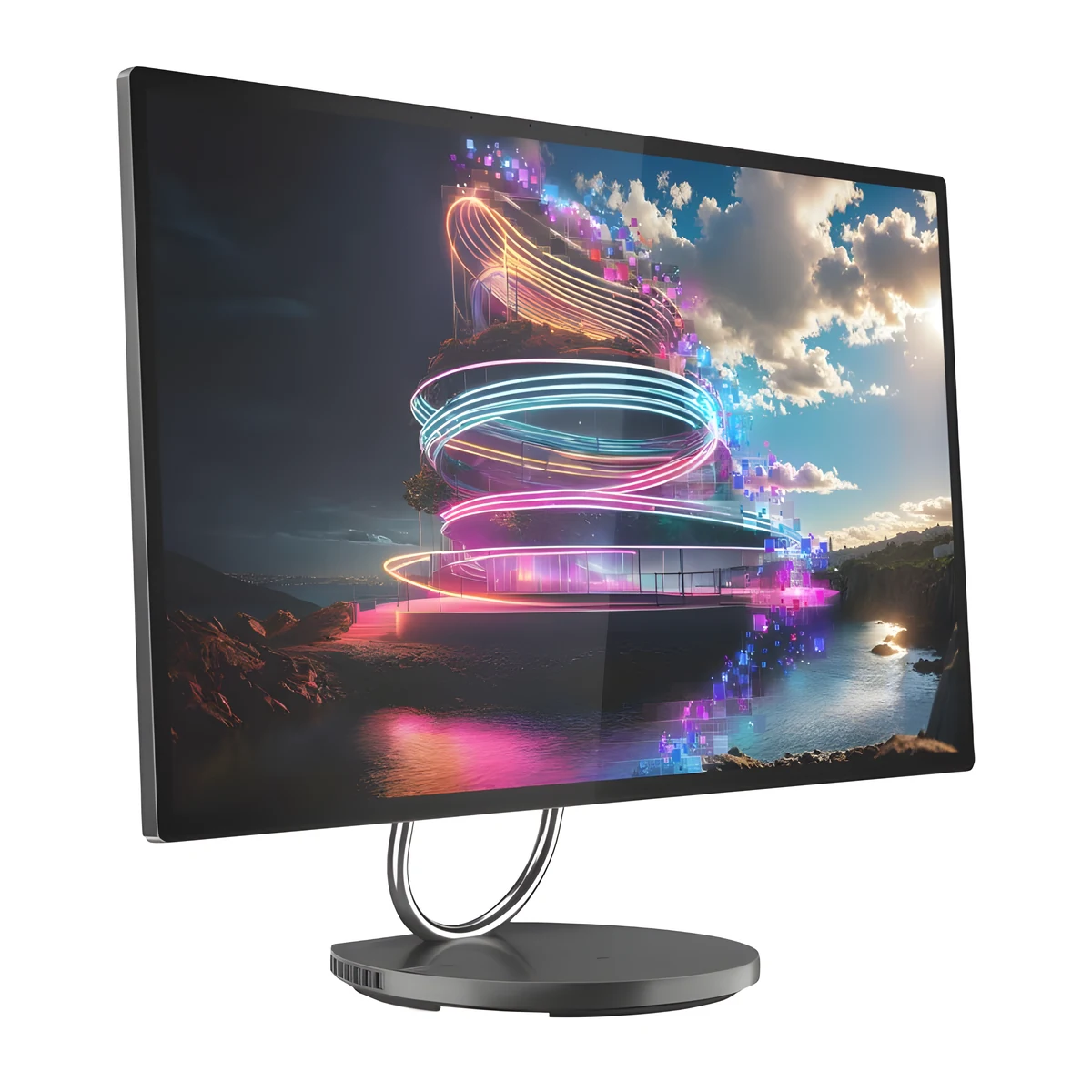 Lenovo Yoga AIO 32ILL10 Ultra 7 256V 31.5" UHD IPS 495nits 16GB LPDDR5X-8533 SSD1TB Intel Arc Graphics 140V Cam 5.0MP + IR W11Pro Storm Grey