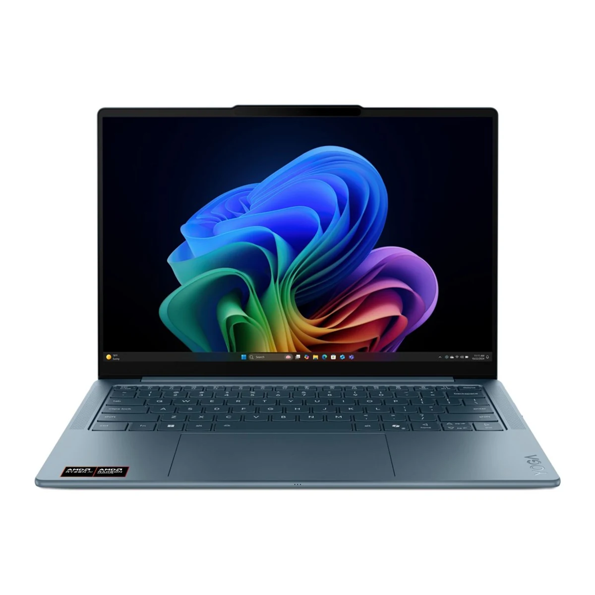 Lenovo Yoga Slim 7 14AKP10 Ryzen AI 5 340 14" WUXGA OLED 400nits 60Hz Glossy 16GB LPDDR5-6400 SSD512 Radeon 840M Graphics Cam1080p 70Wh Win11 Tidal Teal