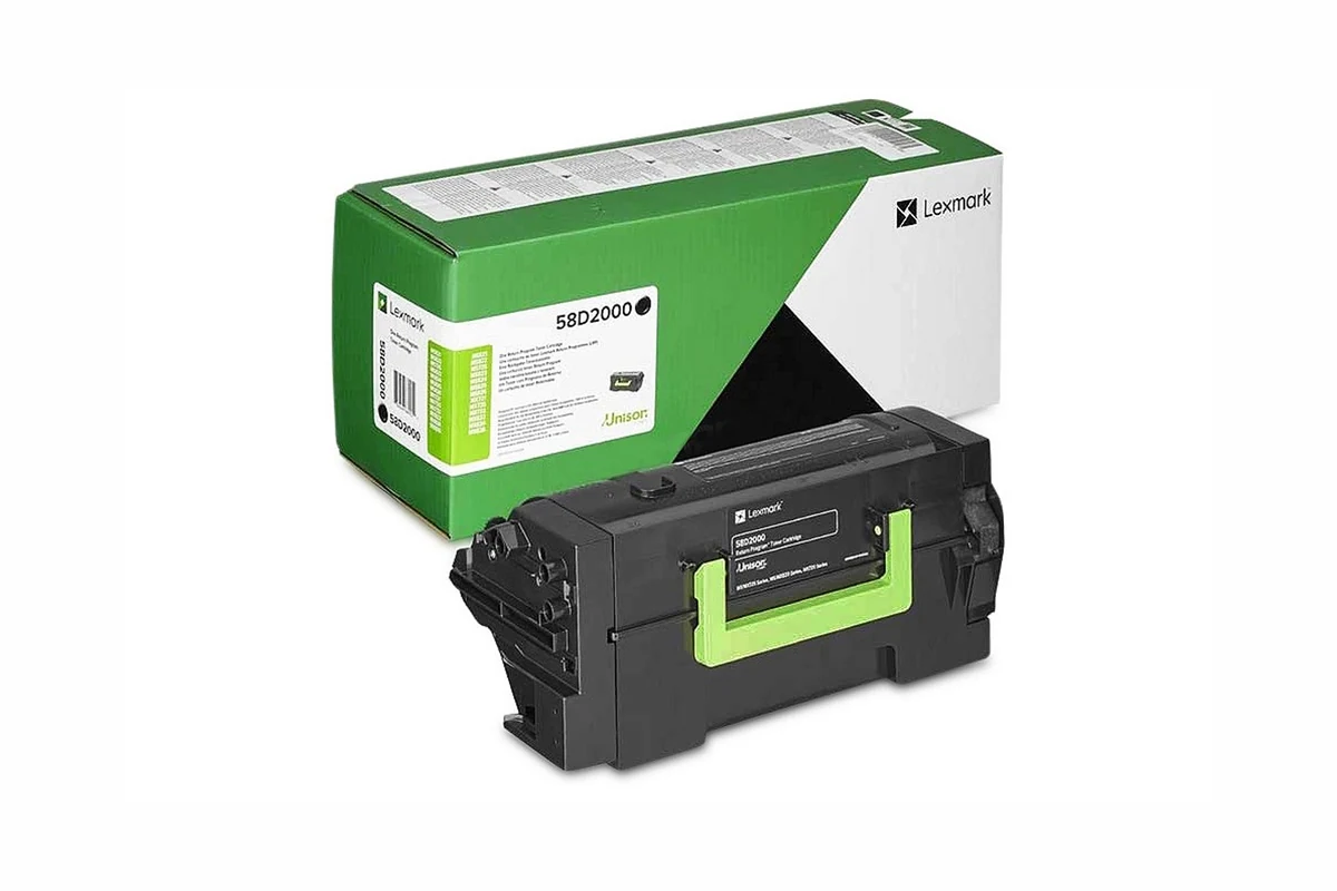 Toner Lexmark X822 Black 58D2000