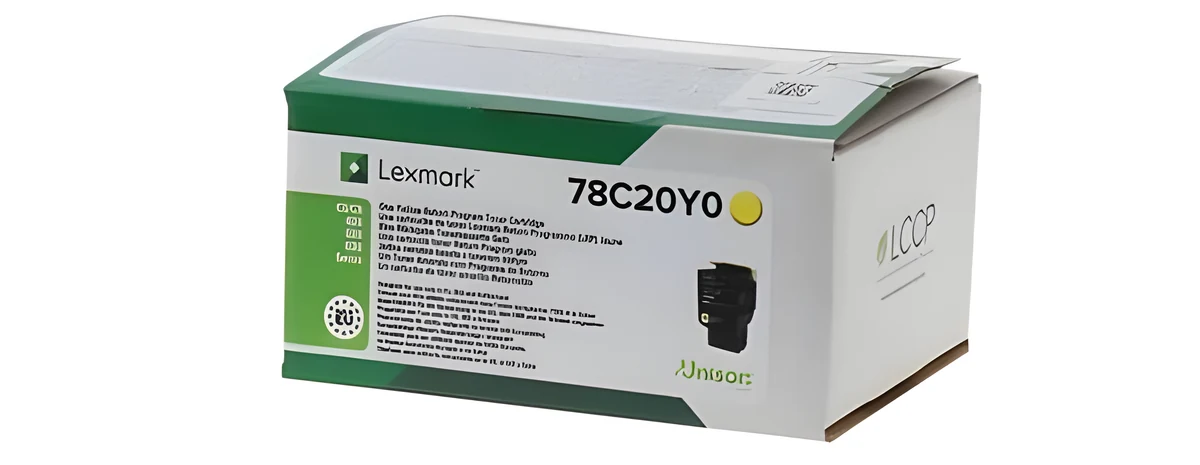 Toner żółty Lexmark 78C20Y0 do drukarek