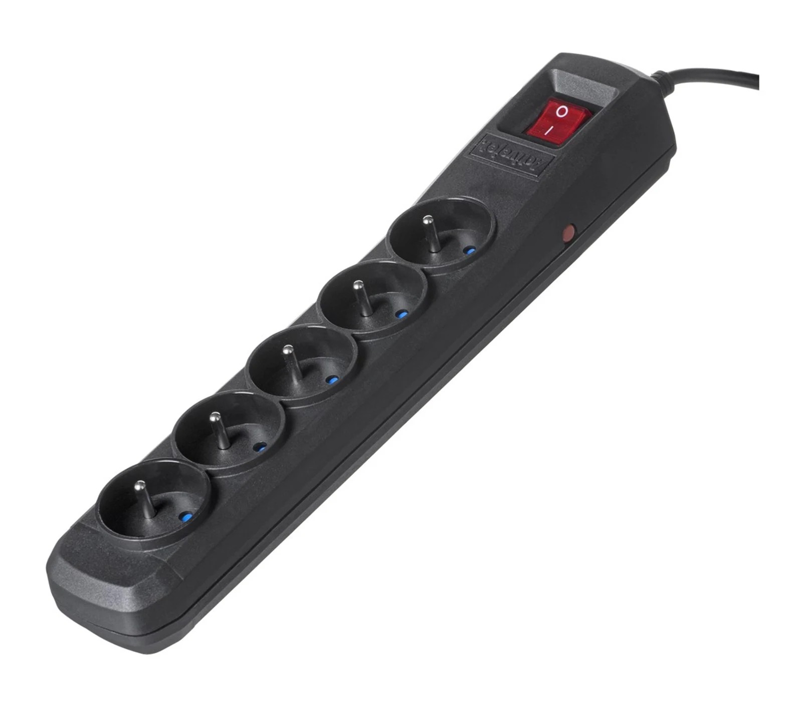 Listwa przeciwprzepięciowa Activejet 5gn/1,5m/cz — zdjęcie 1 z 4