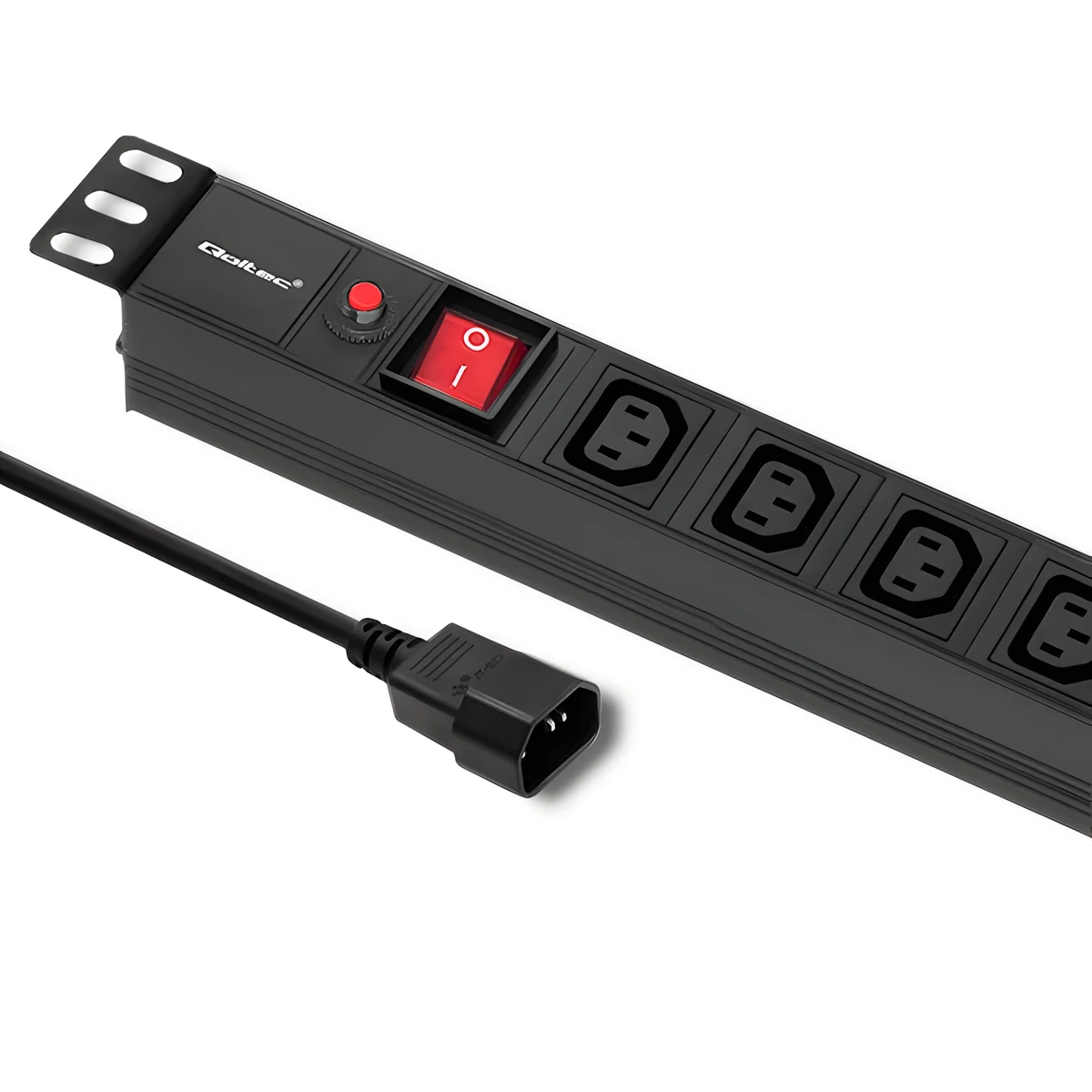 Listwa Qoltec 53998 - Czarna