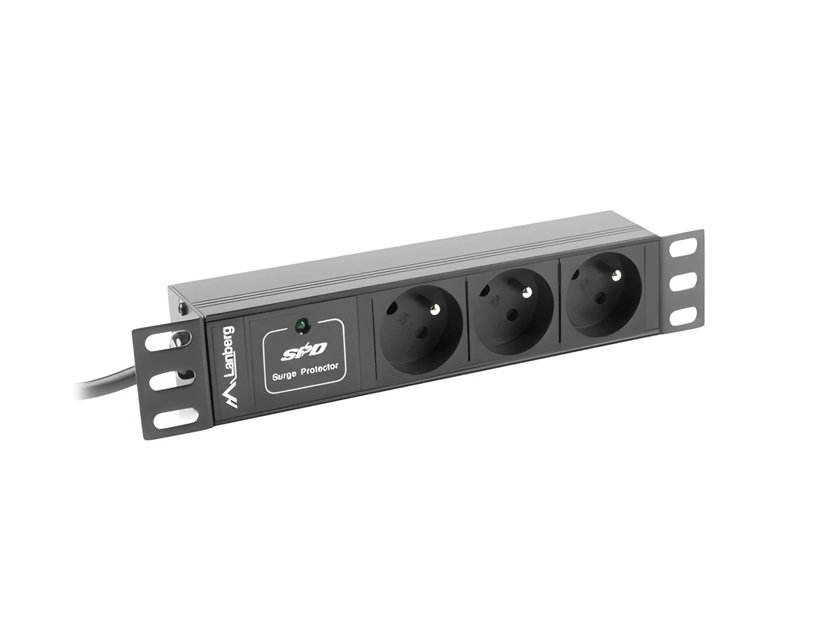Listwa RACK Lanberg PDU-03E-0200-IEC-BK 2m