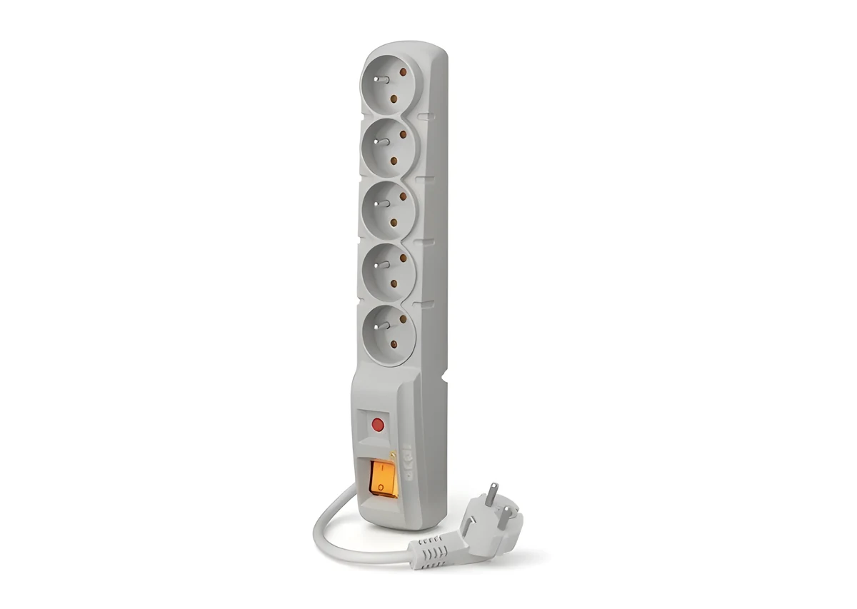 Listwa zasilająca Acar F5 (5 m, szara)