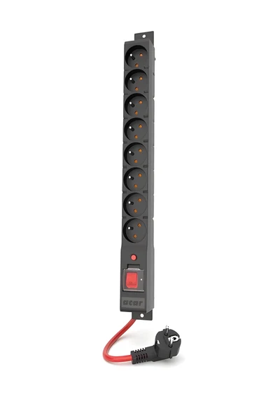 Listwa zasilająca Acar R8 POWER 16A (3m, czarna)