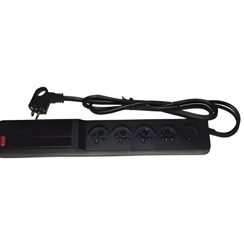Listwa zasilająca HSK DATA ALP-ACAR504WF---15BKG, 5m, 10A, czarna