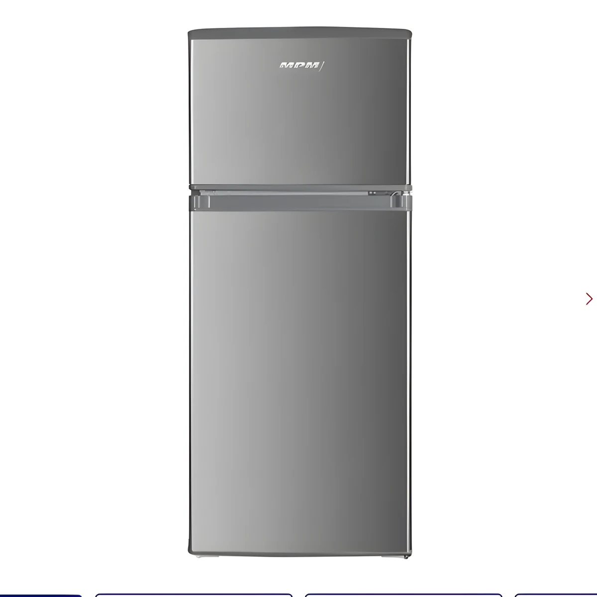 Lodówka MPM-125 srebrna 115cm dark inox