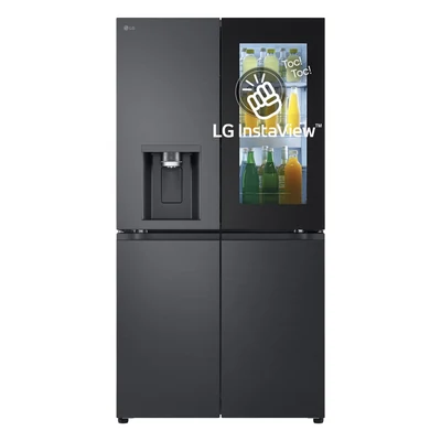 Lodówka Side-By-Side LG GMG960EVJE 179cm czarna