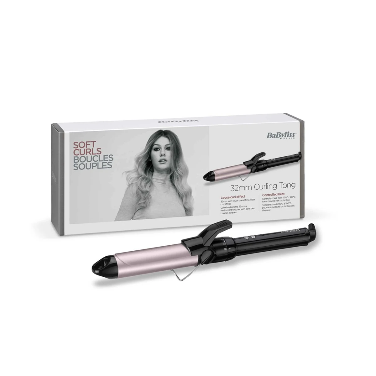 Lokówka do włosów Babyliss C332E - czarna