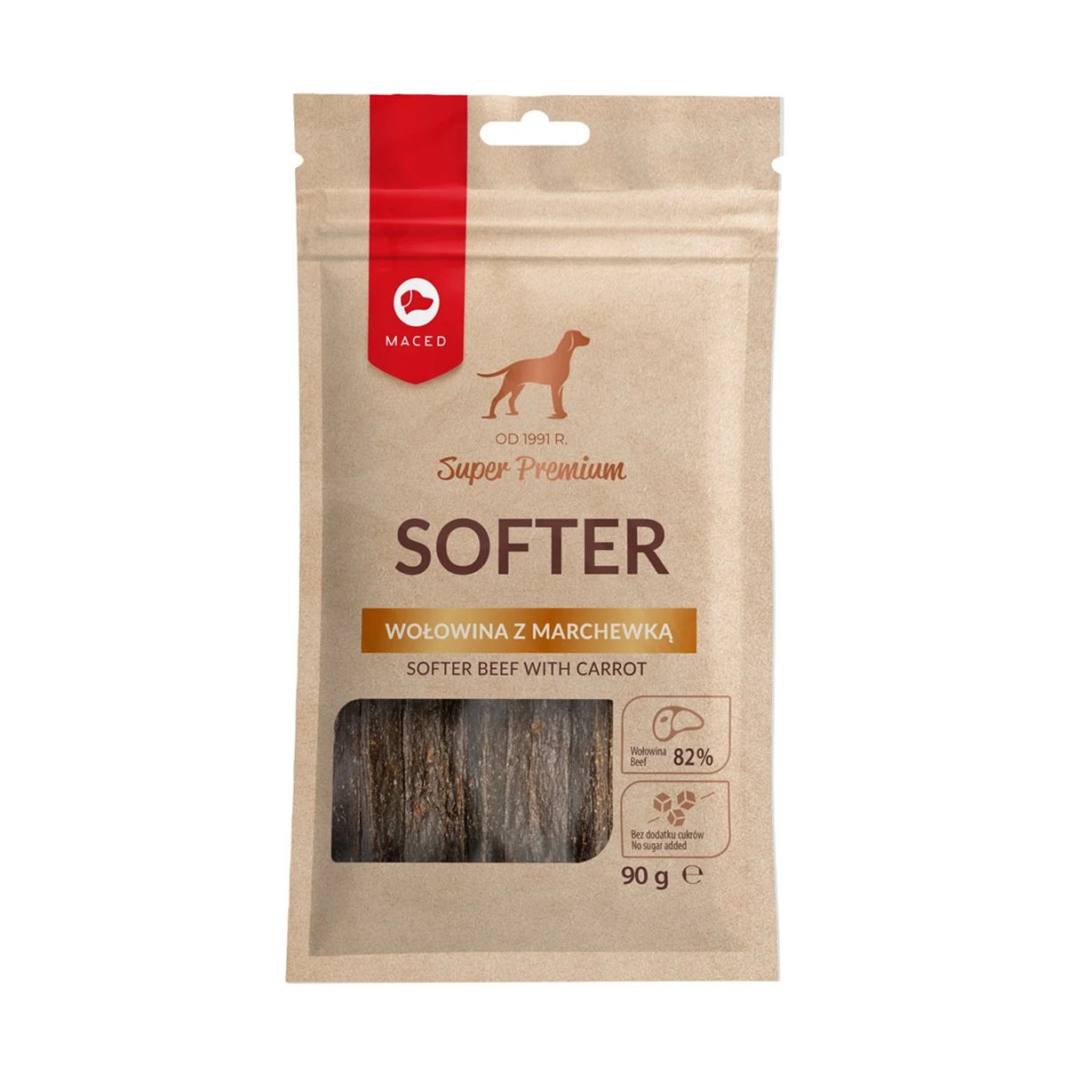 MACED Softer Wołowina z marchewką 90 g
